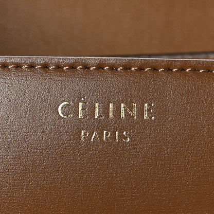 Celine Box Calfskin Small Classic Box Flap Bag Camel 6 of 9