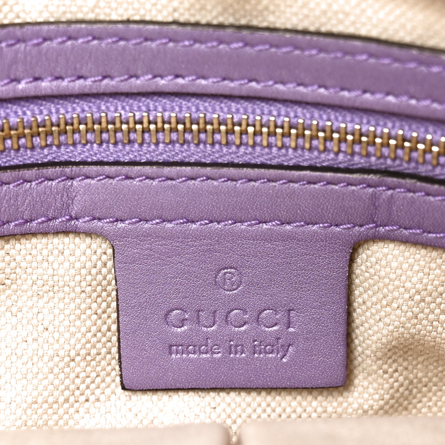 Monogram Small Lovely Heart Messenger Purple