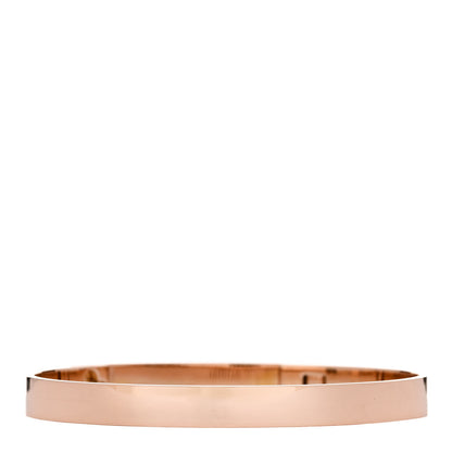 Hermes 18K Rose Gold PM Collier De Chien Bracelet ST 2 of 3