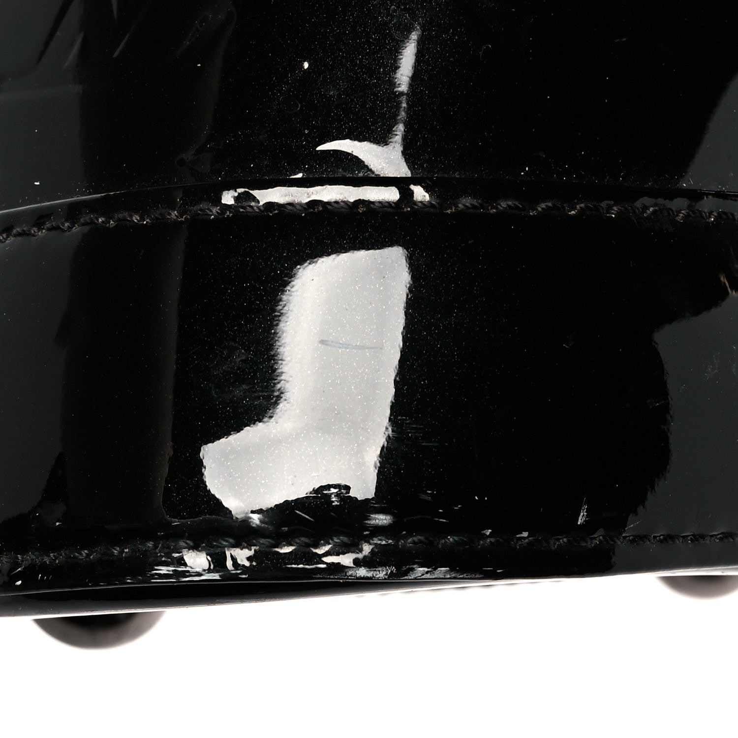 Louis Vuitton Vernis Alma GM Noir Magnetique 9 of 10