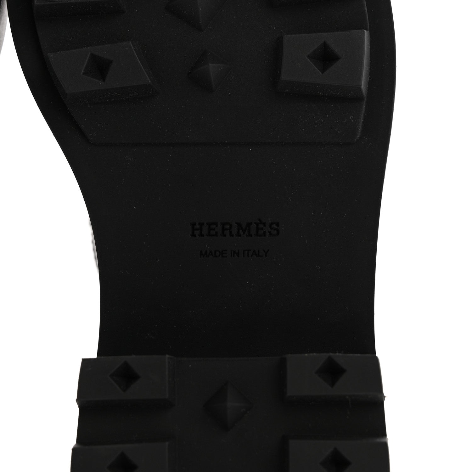 Hermes Glossed Calfskin First Oxford 35.5 Black 7 of 9