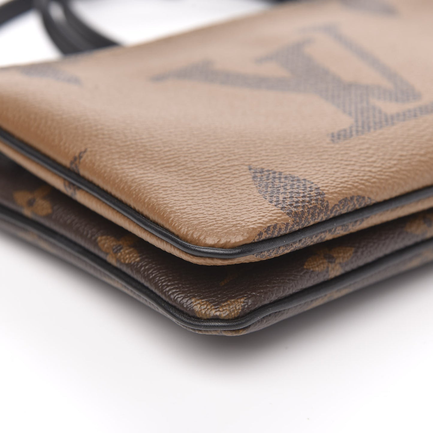 Reverse Monogram Giant Double Zip Pochette