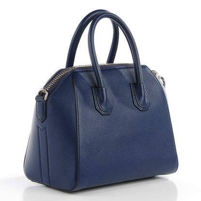 Givenchy Sugar Goatskin Mini Antigona Deep Blue 3 of 7