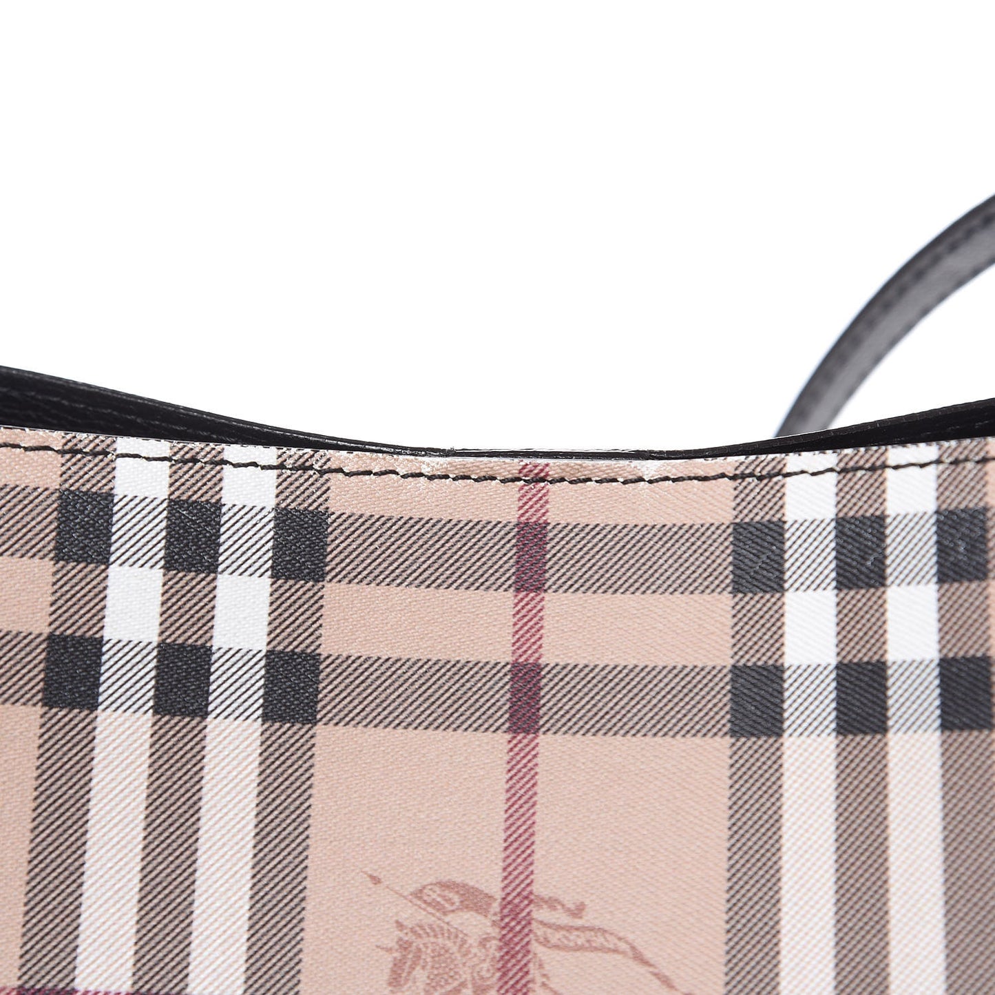 Haymarket Check Colours Small Lorne Bucket Crossbody Black