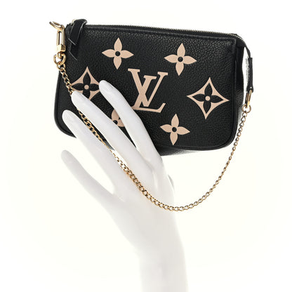 Louis Vuitton Empreinte Monogram Giant Mini Pochette Accessories Black 2 of 9