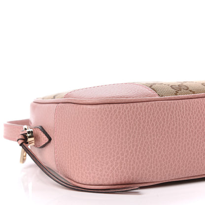 Gucci Monogram Mini Bree Messenger Bag Beige Soft Pink 5 of 9