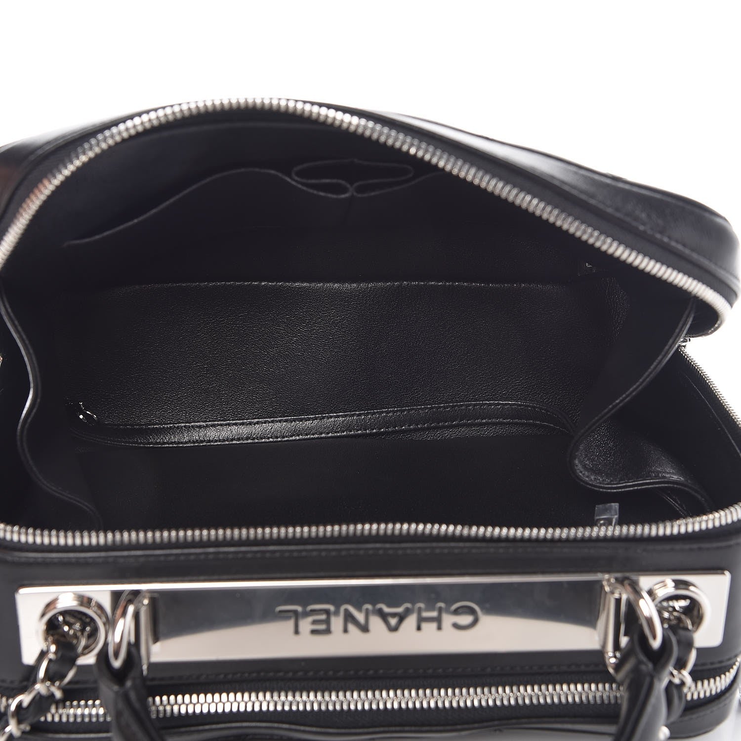 Chanel Lambskin Quilted Medium Trendy CC Bowling Bag Black 5 of 10