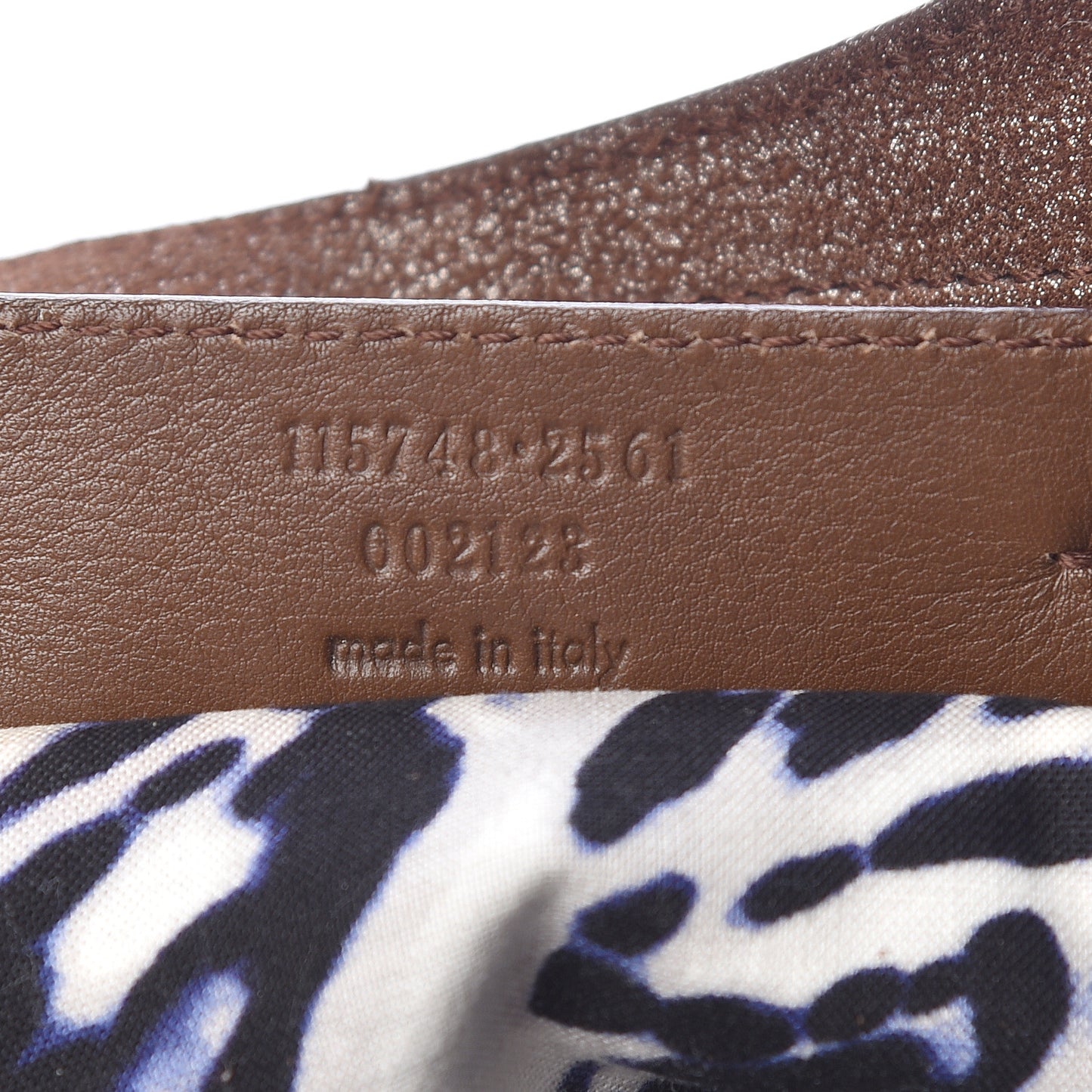 Metallic Craquele Calfskin Classic Hardware City Bronze