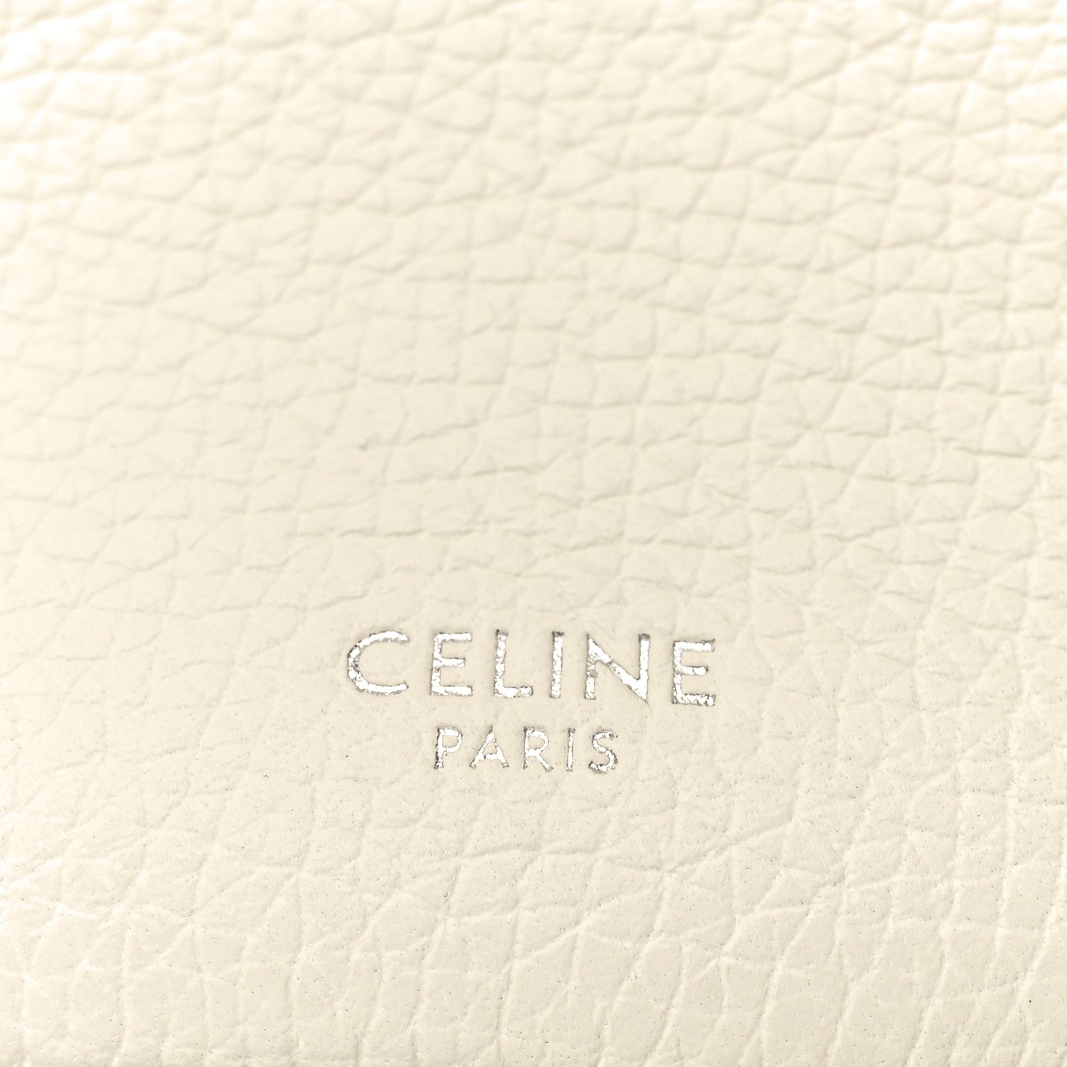 Celine Supple Grained Calfskin Nano Big Bag Bucket White 6 of 9