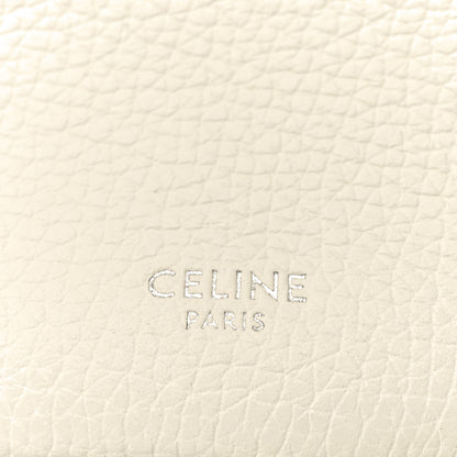 Celine Supple Grained Calfskin Nano Big Bag Bucket White 6 of 9