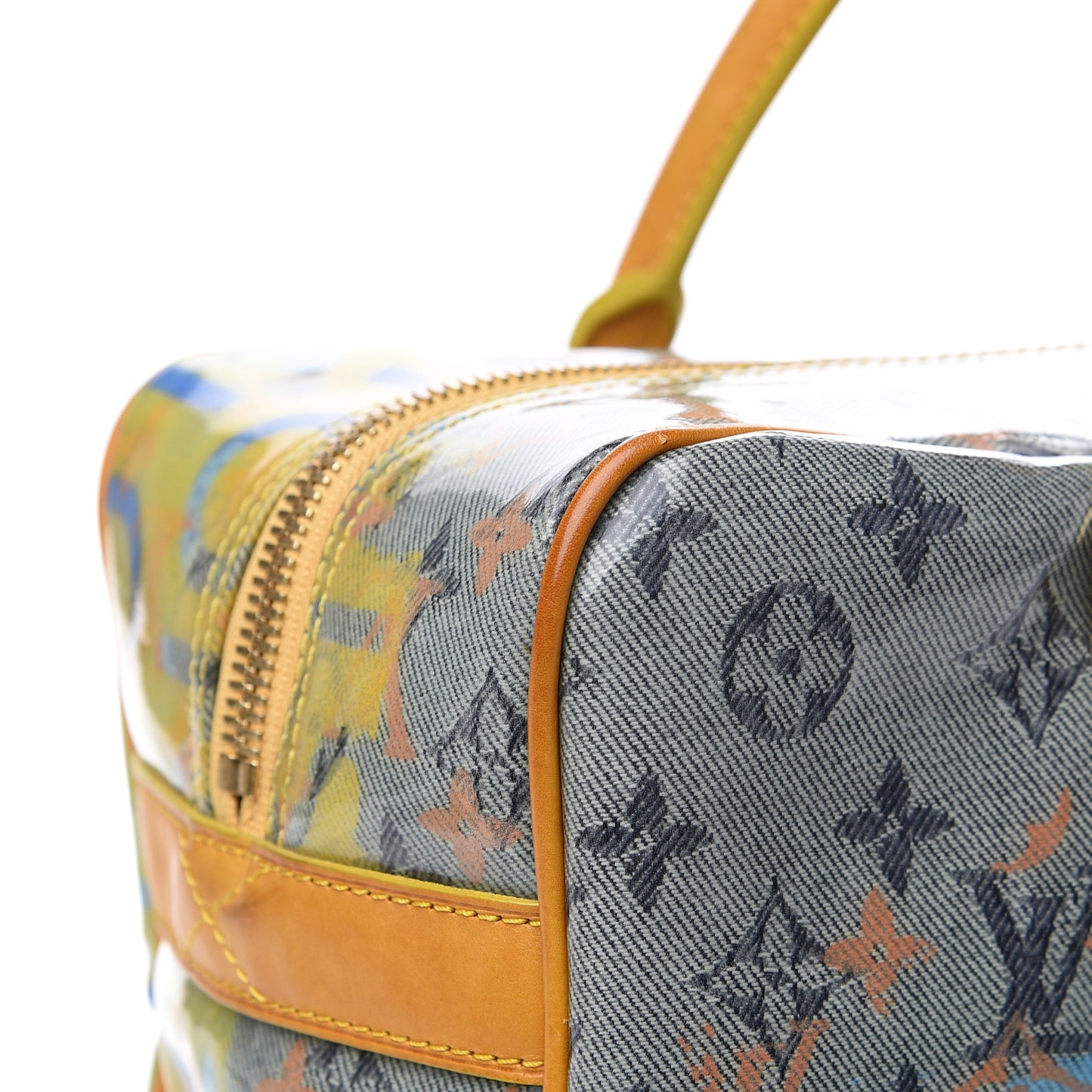 Monogram Pulp Defile Weekender PM Yellow