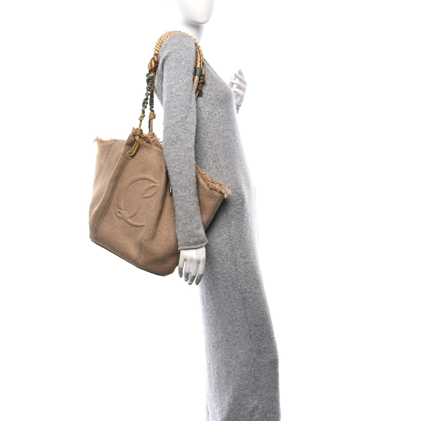 Raffia Woven By My Side Shoulder Bag Natural