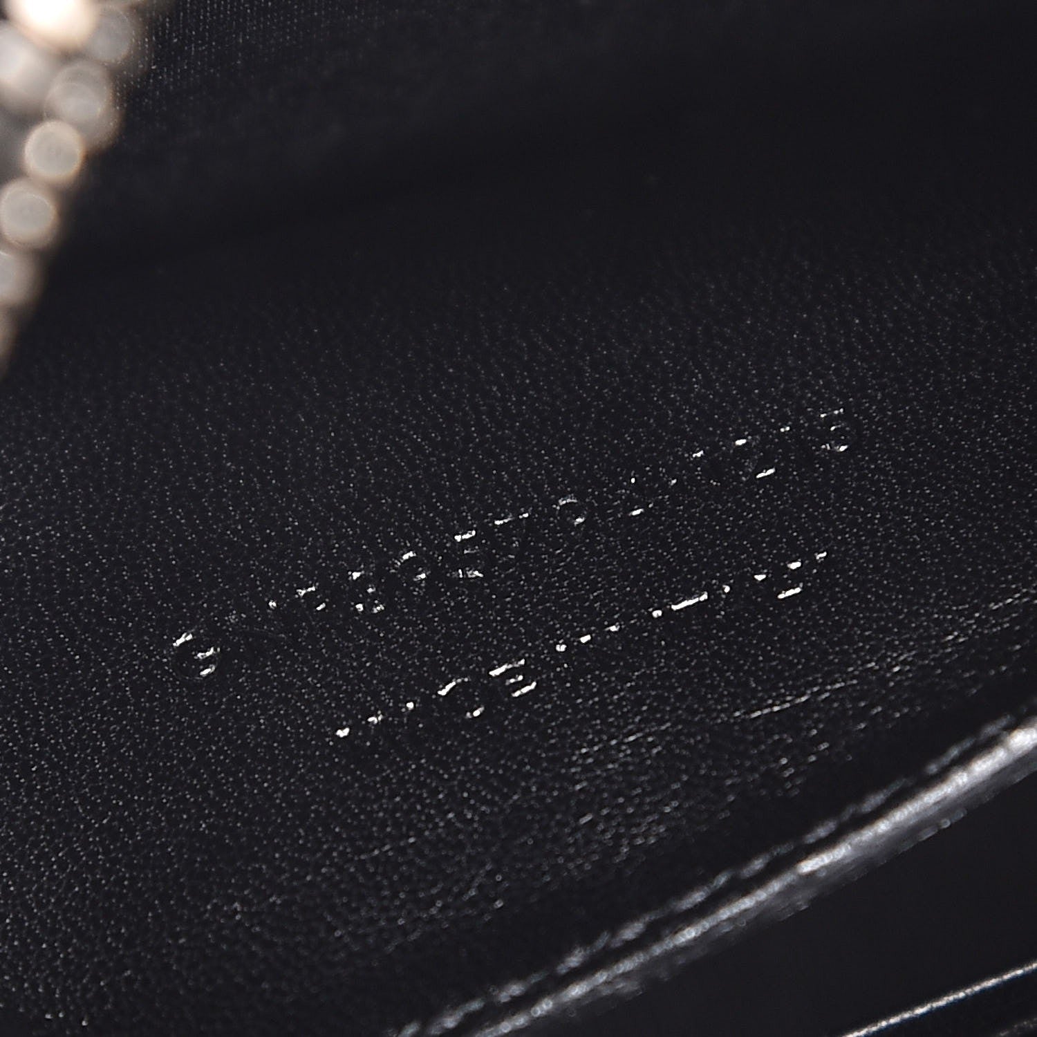 Saint Laurent Calfskin Crocodile Embossed Small Classic Monogram Camera Bag Black 7 of 8