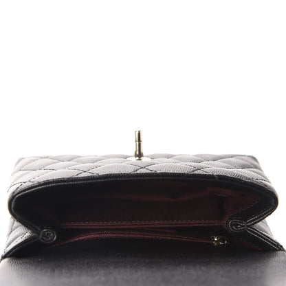 Chanel Caviar Quilted Extra Mini Coco Handle Flap Black 5 of 11