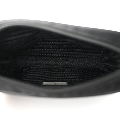Prada Tessuto Nylon Saffiano Logo Camera Bag Black 5 of 10