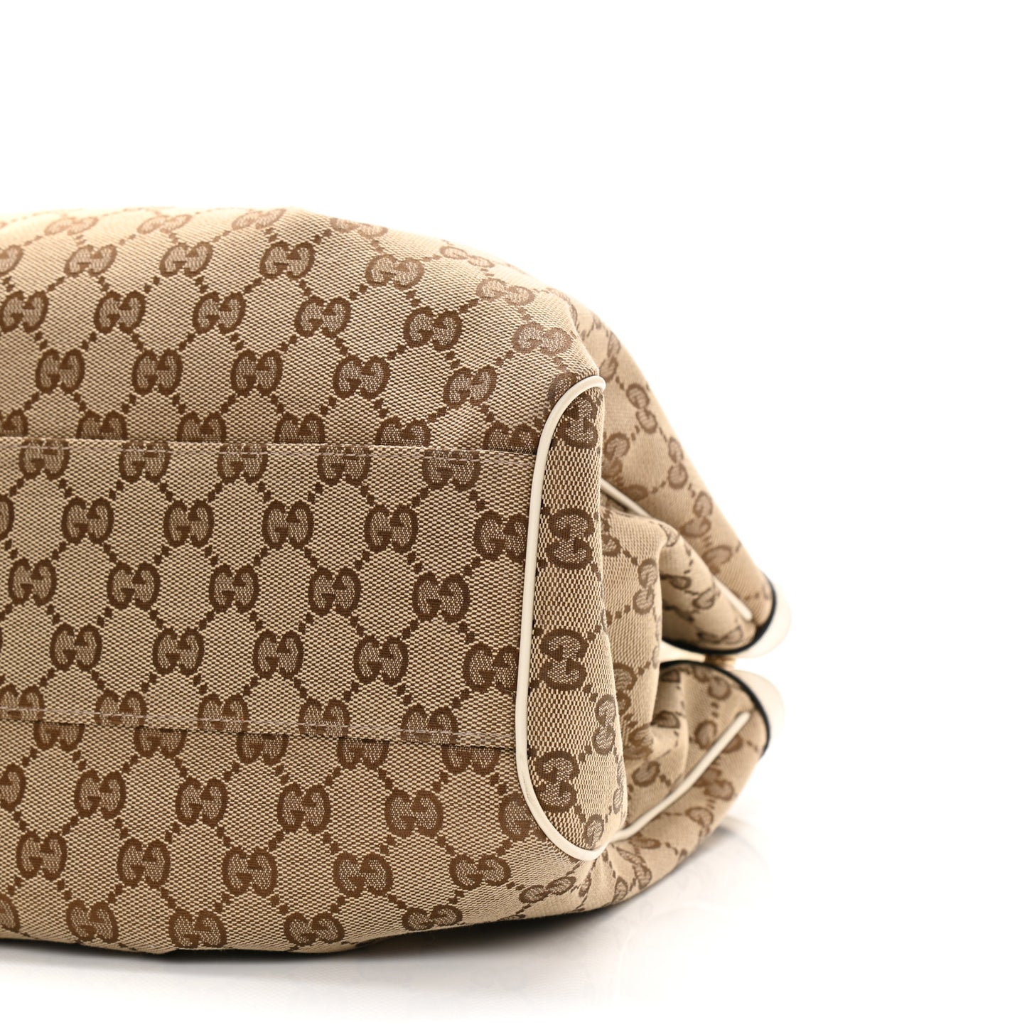 Monogram Shoulder Bag White