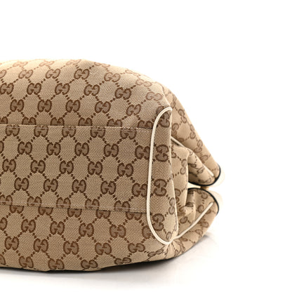 Gucci Monogram Shoulder Bag White 10 of 10