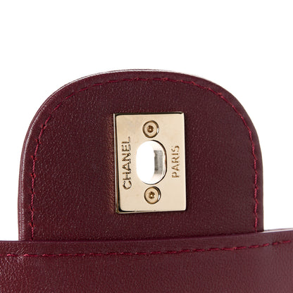 Chanel Calfskin Quilted Coco Lady Flap Burgundy 7 of 12