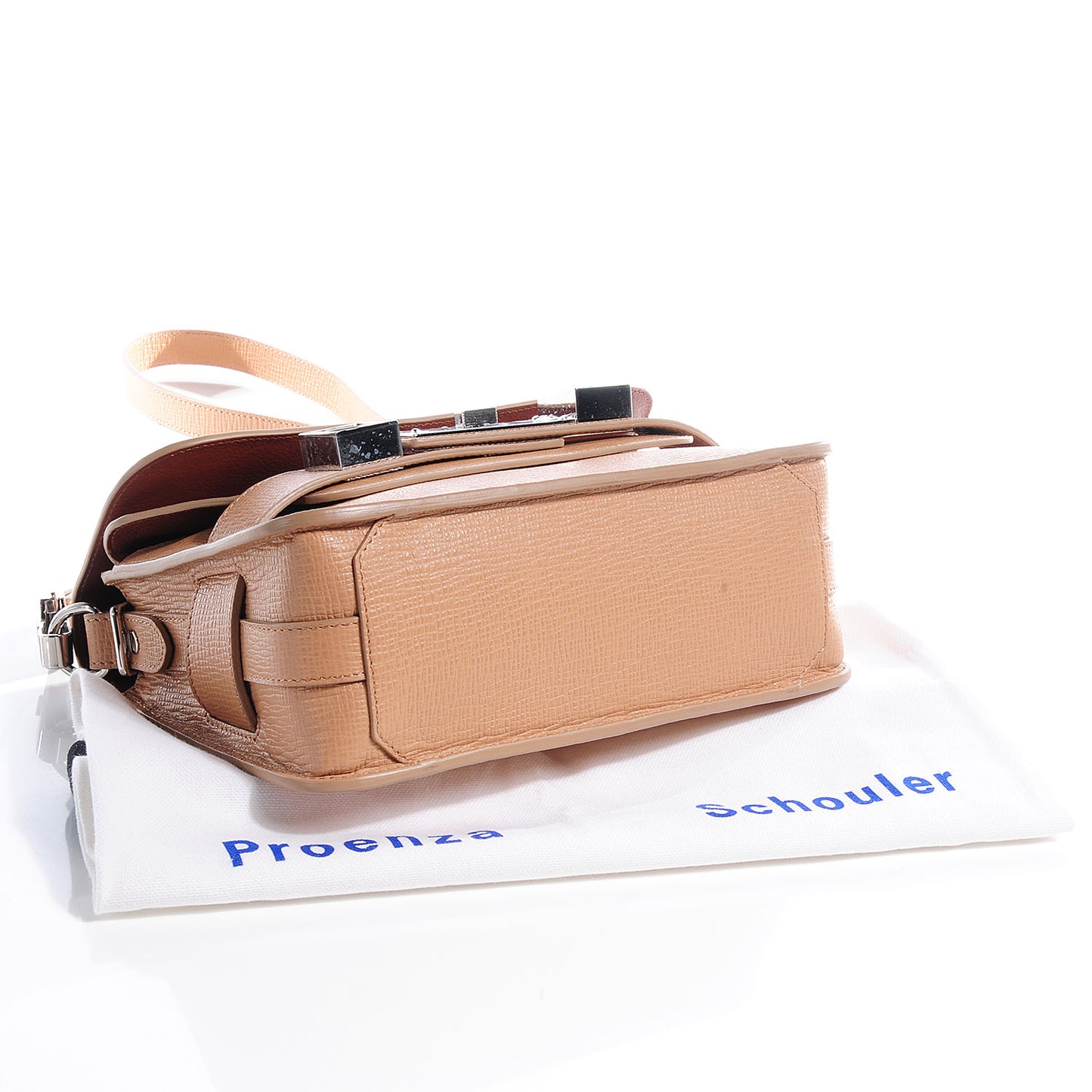 Textured Leather Mini PS11 Classic Shoulder Bag Sorbet