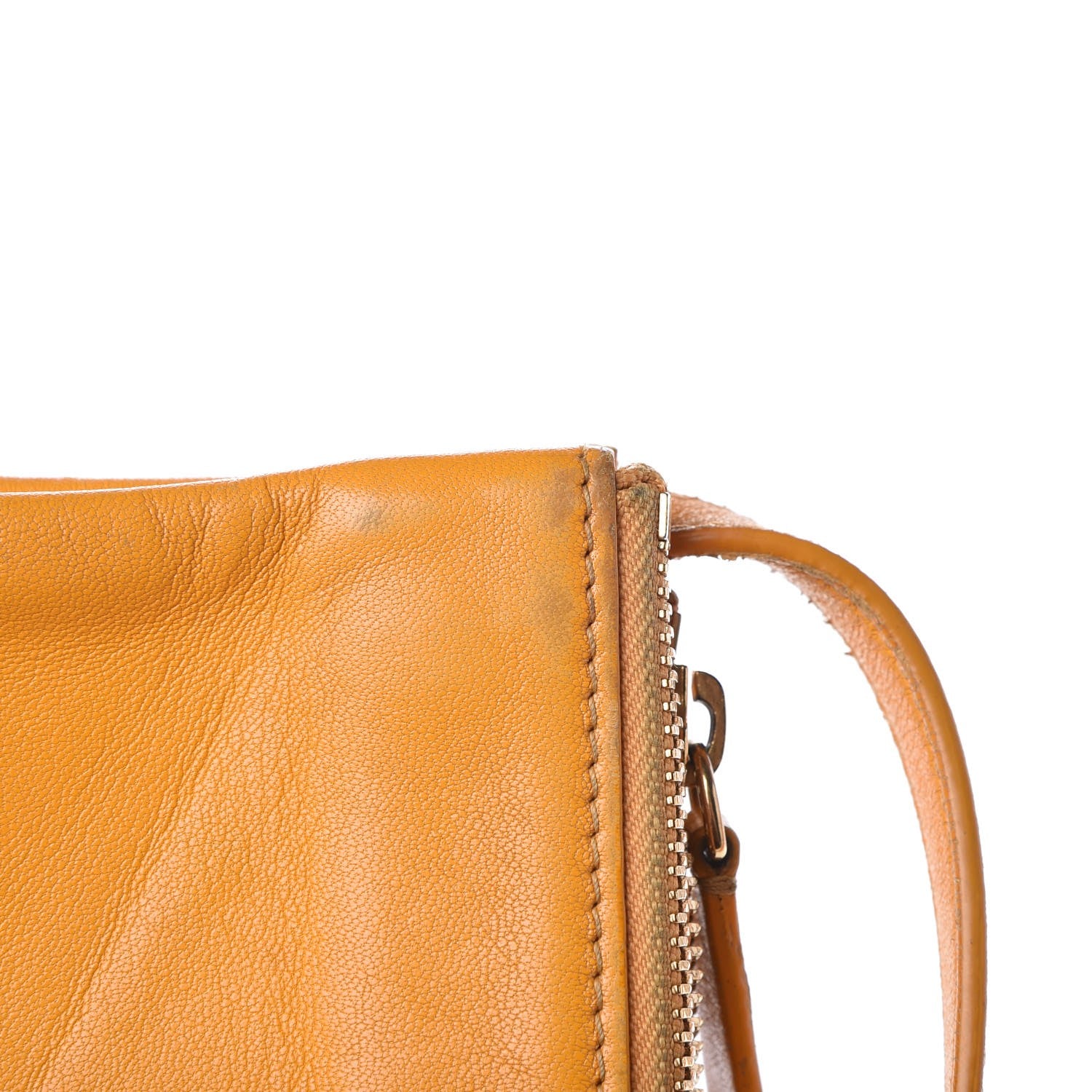 Celine Lambskin Small Trio Crossbody Bag Sunflower 10 of 24