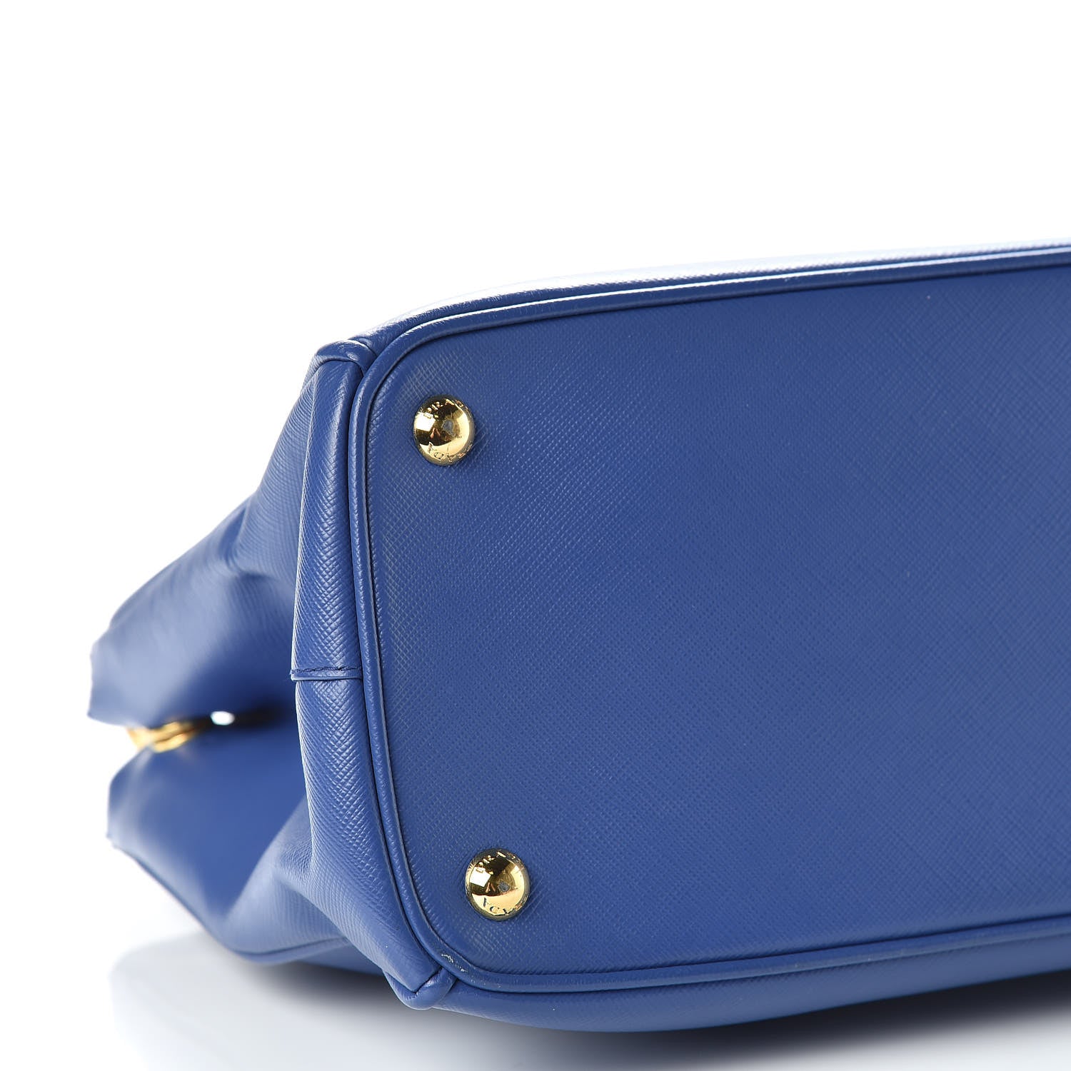 Prada Saffiano Small Galleria Double Zip Tote Bluette 7 of 22