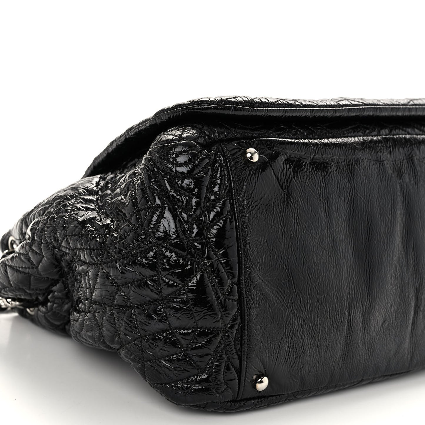 Vinyl Graphic Edge Accordion Flap Black
