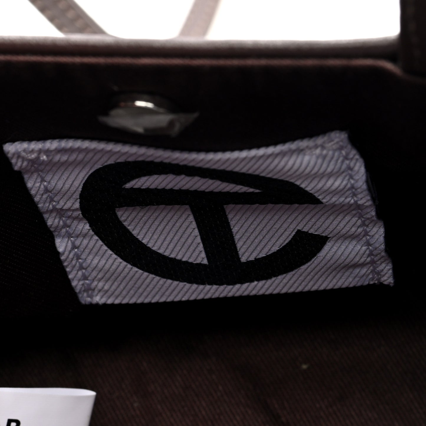 Vegan Leather Small Shopping Bag Chocolate