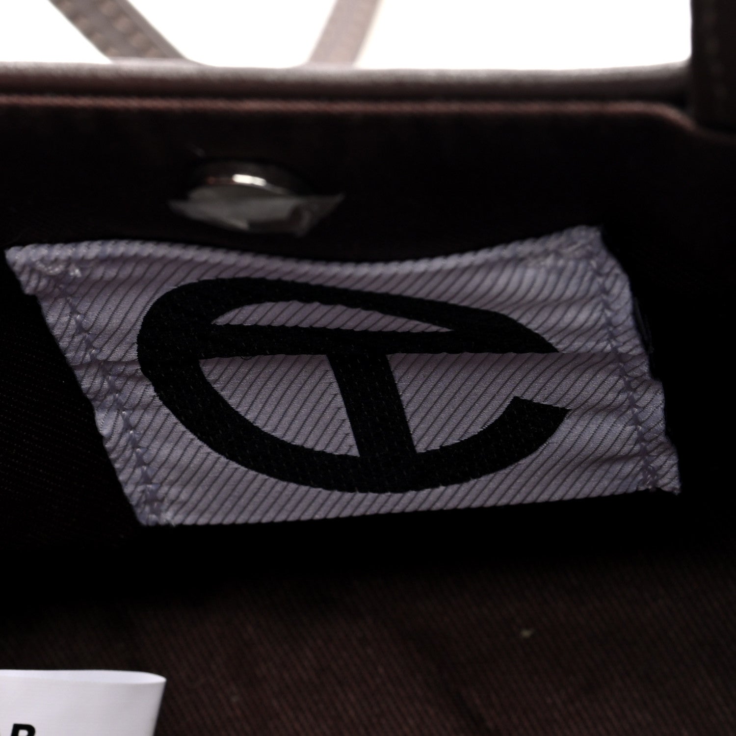 Telfar Vegan Leather Small Shopping Bag Chocolate 6 of 10