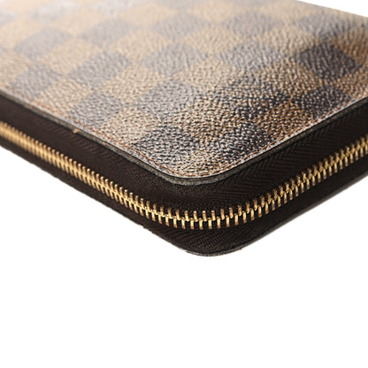 Louis Vuitton Damier Ebene Zippy Organizer Wallet 9 of 9