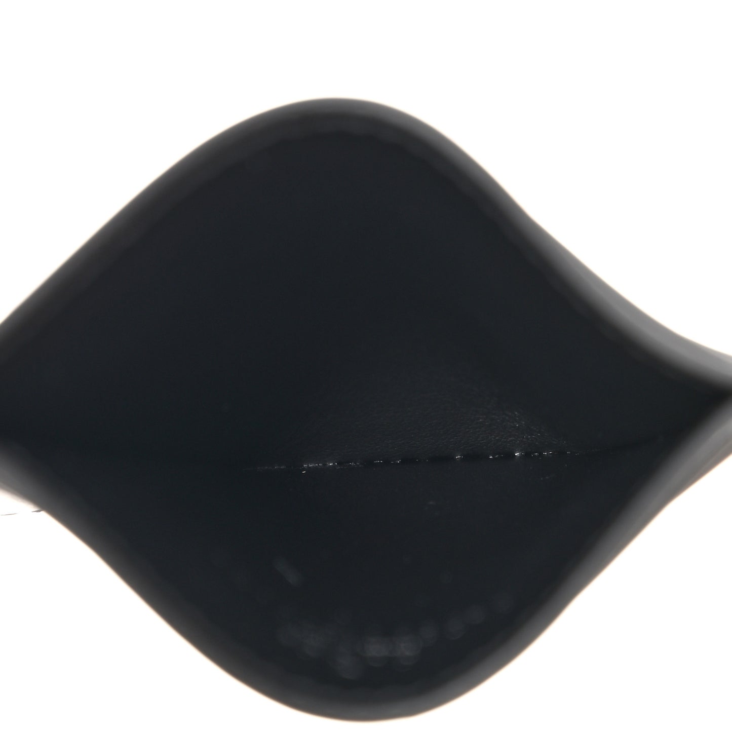 Plutone Calfskin Logo Card Holder Black