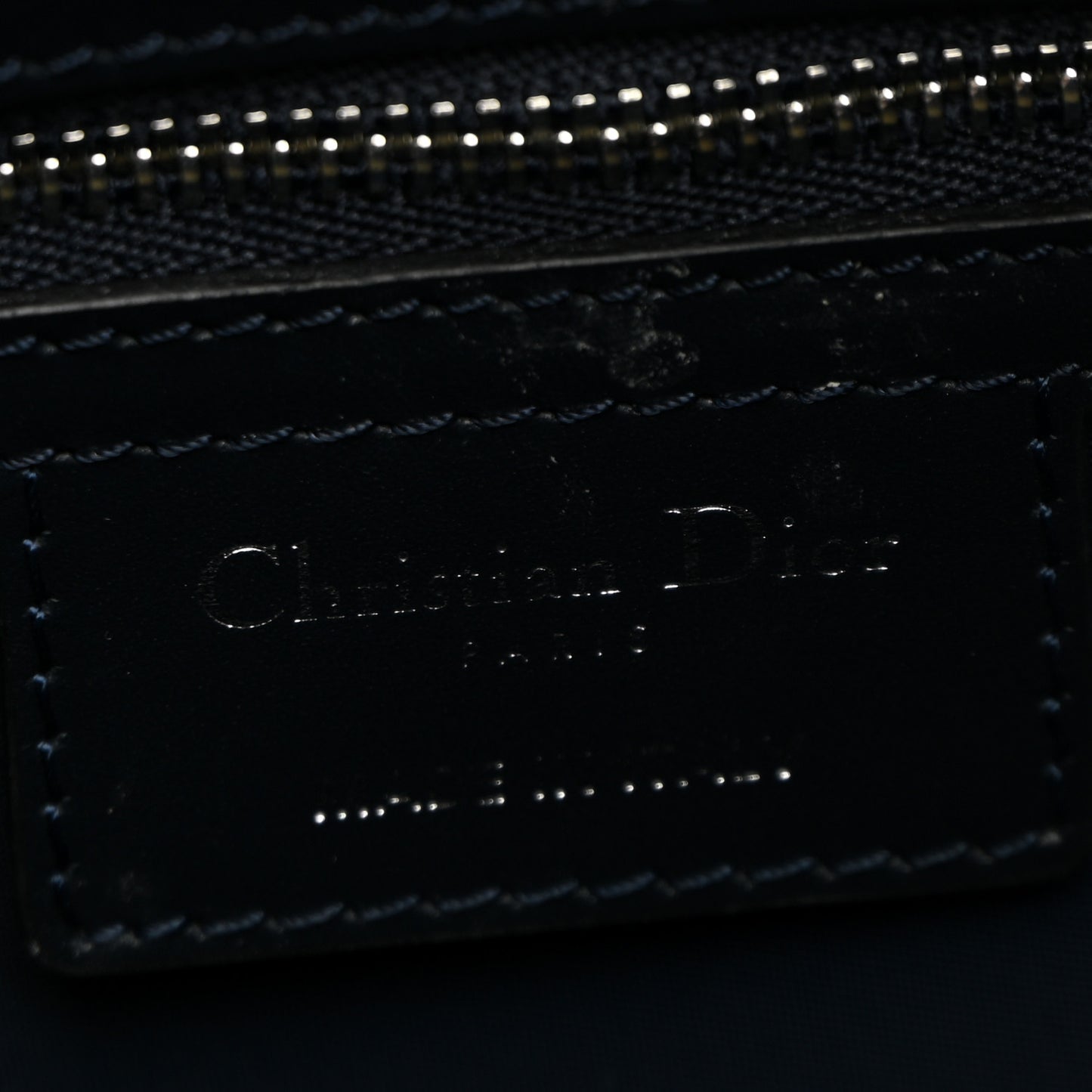 Oblique Baby Changing Bag Beige Black