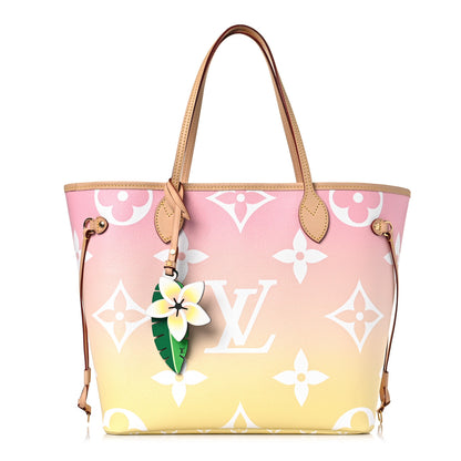 Louis Vuitton Monogram Giant By The Pool Neverfull MM Light Pink 3 of 9