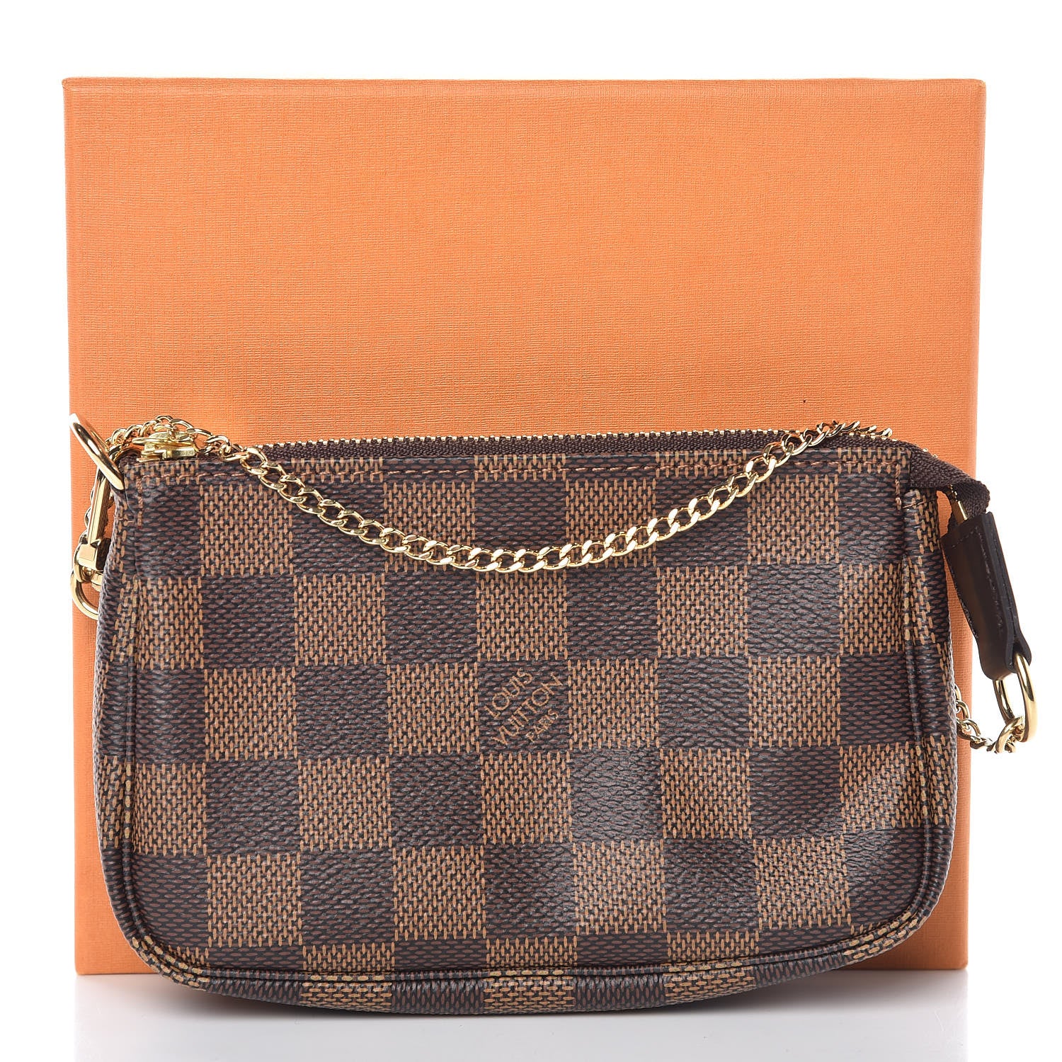Louis Vuitton Damier Ebene Mini Pochette Accessories 8 of 8
