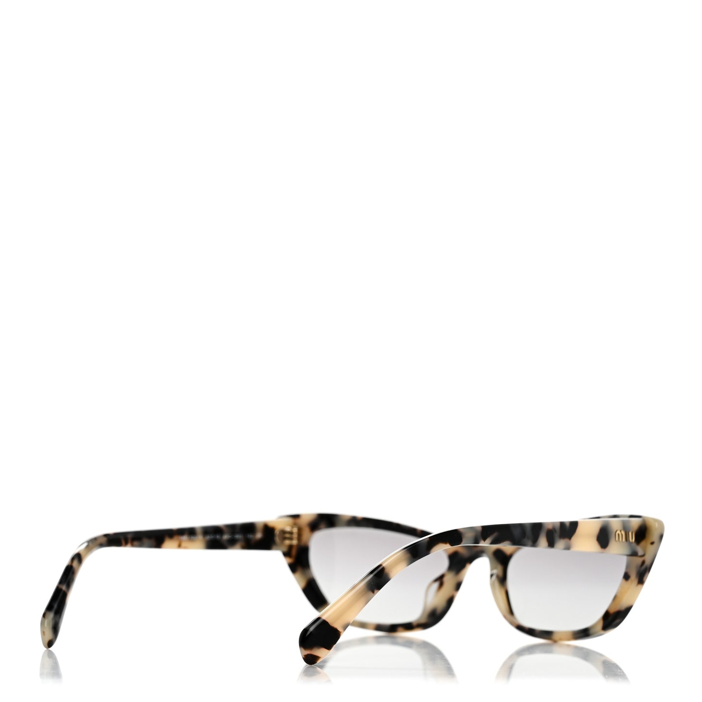 Acetate Cat Eye Sunglasses SMU 10U-A Tortoise Grey