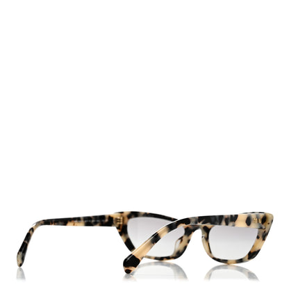 Miu Miu Acetate Cat Eye Sunglasses SMU 10U-A Tortoise Grey 4 of 7