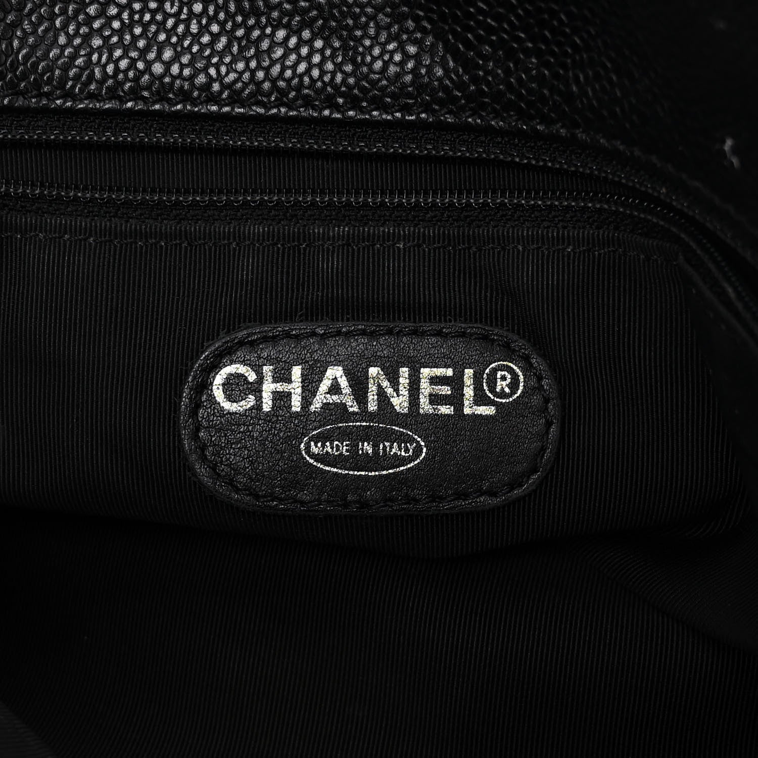 Chanel Caviar CC Shoulder Bag Black 6 of 16