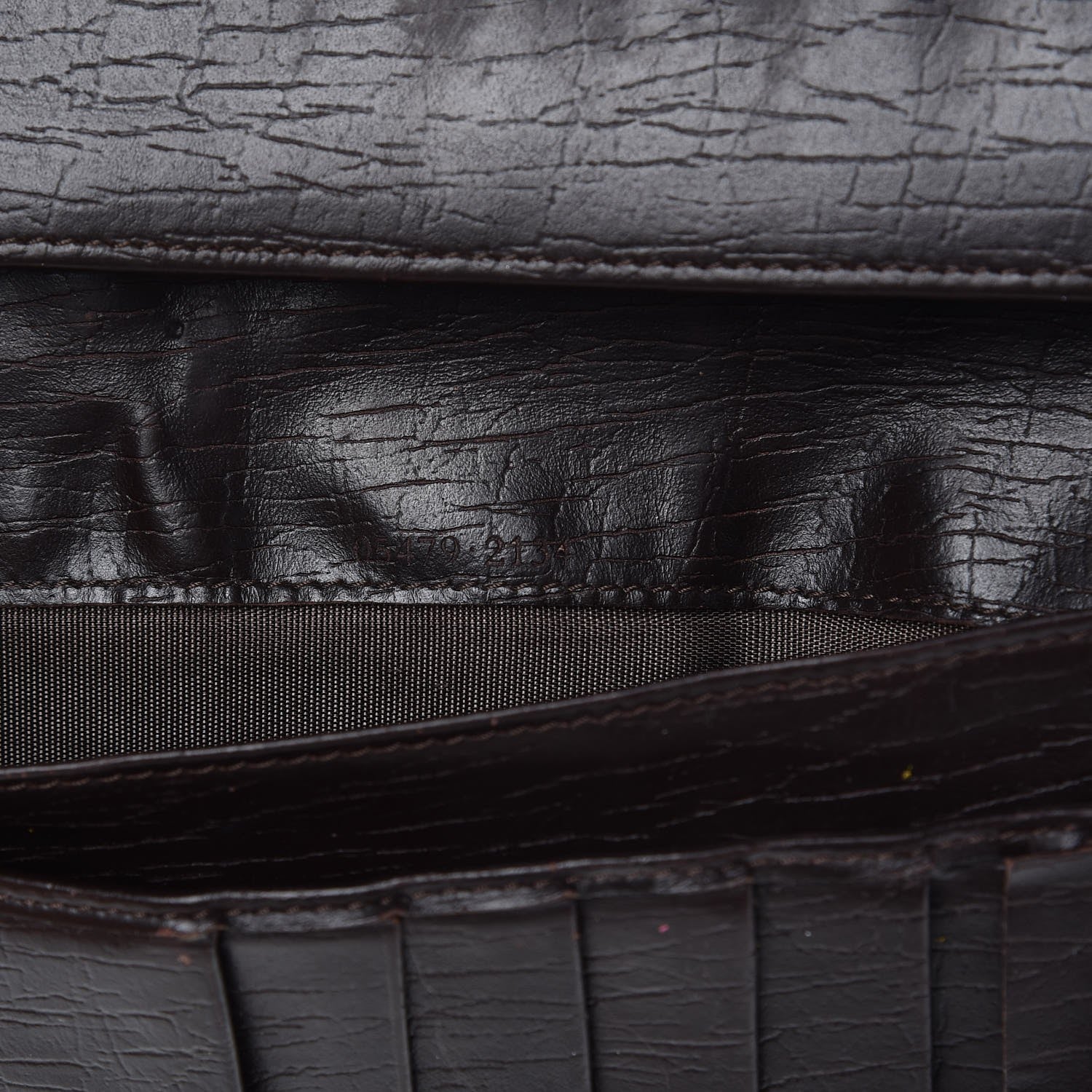 Gucci Monogram Calfskin Web Blake Continental Wallet Brown 7 of 13