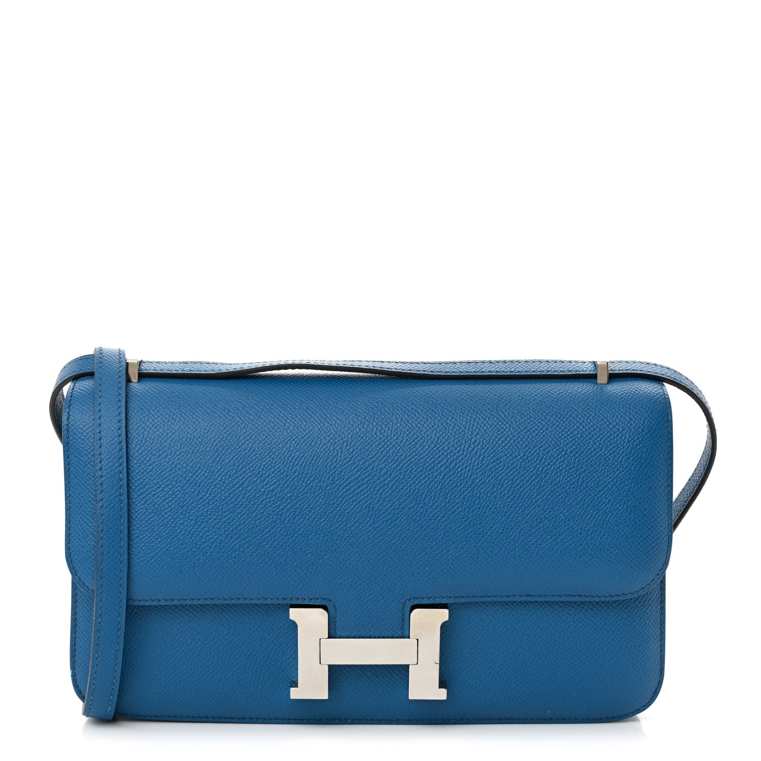 Hermes Epsom Constance Elan 25 Bleu Izmir 1 of 12