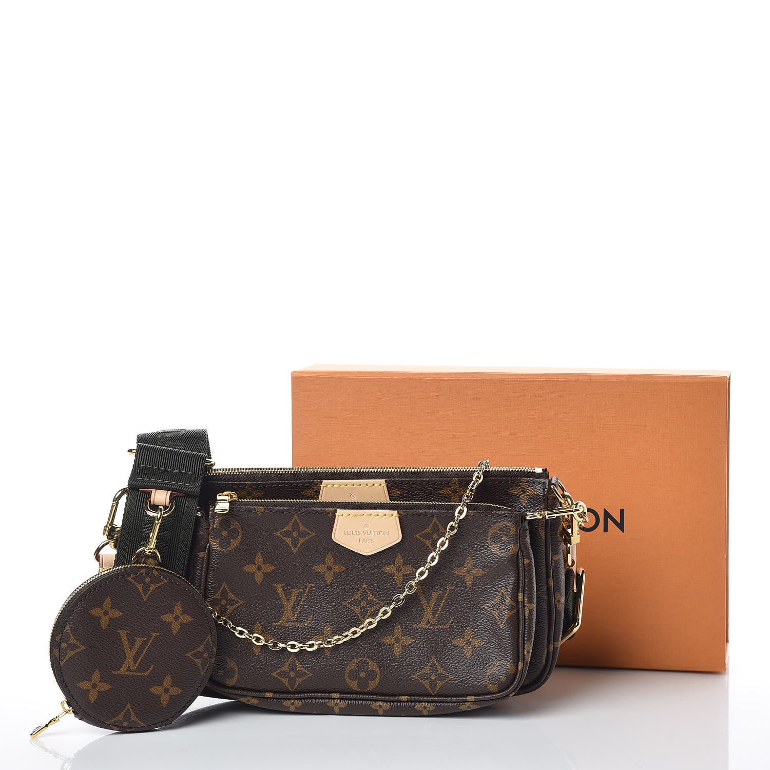 Louis Vuitton Monogram Multi Pochette Accessories Kaki 12 of 12