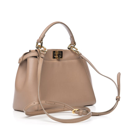 Fendi Nappa Mini Peekaboo Iconic Satchel Ratmusquet 2 of 8