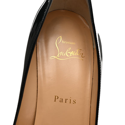 Christian Louboutin Patent Pigalle 100 Pumps 38 Black 8 of 13
