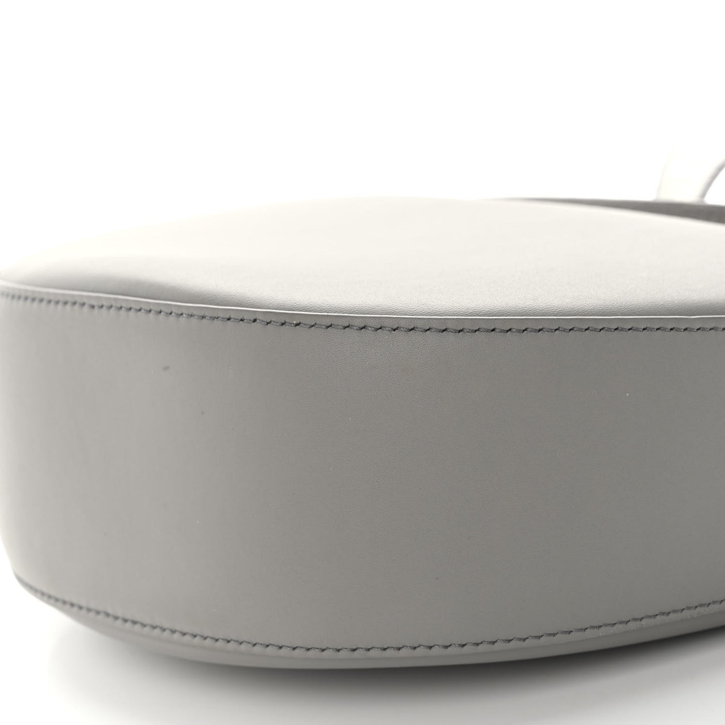 Satin Calfskin Jacquard Luna Bag Pearl Grey