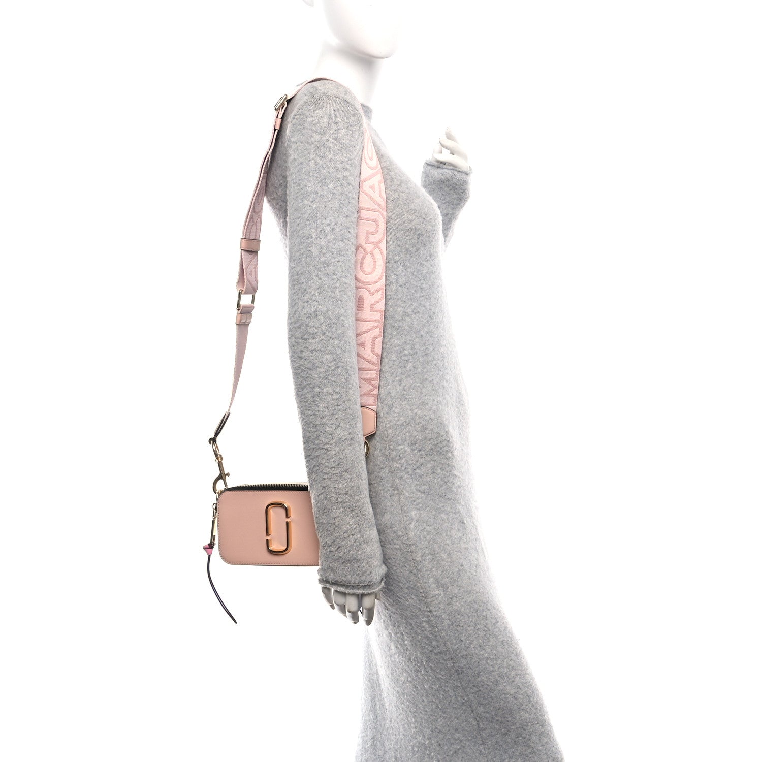 Marc Jacobs Saffiano Small Snapshot Camera Bag Rose Multicolor 2 of 13