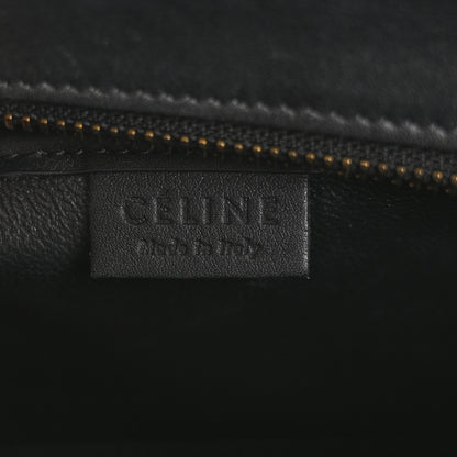 Celine Smooth Calfskin Nano Luggage Black 6 of 16