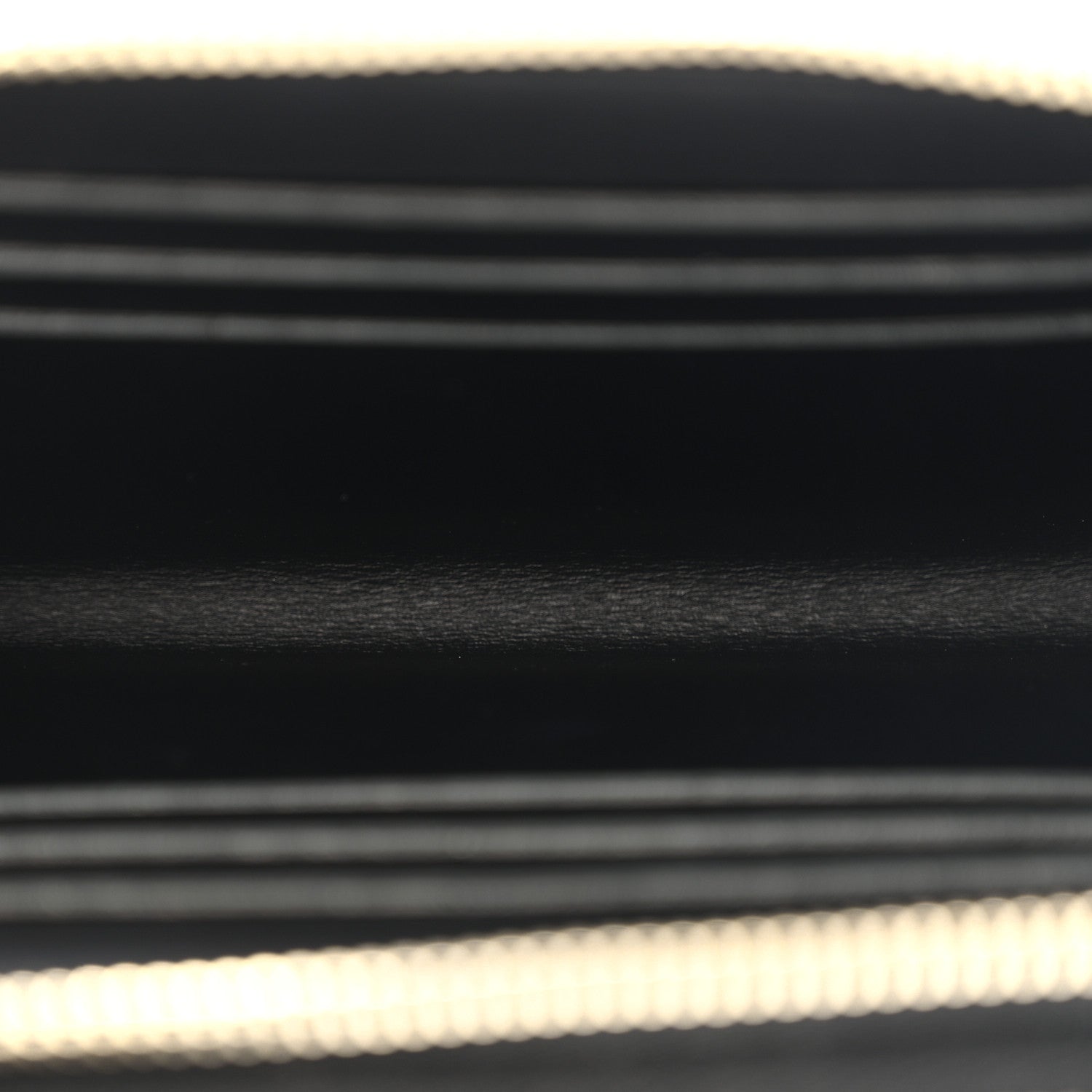 Chanel Caviar Quilted Large Gusset Double Zip Around Wallet Black 8 of 13