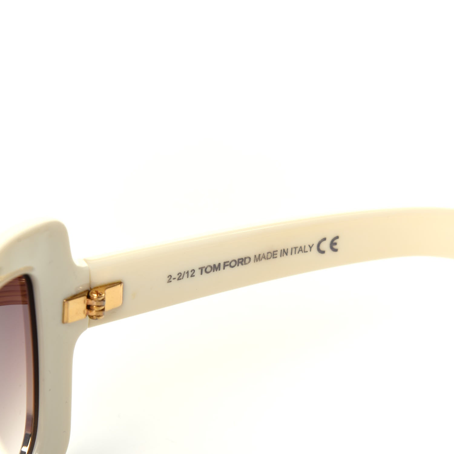 Tom Ford Olga Square Shield Sunglasses TF305 White 5 of 8