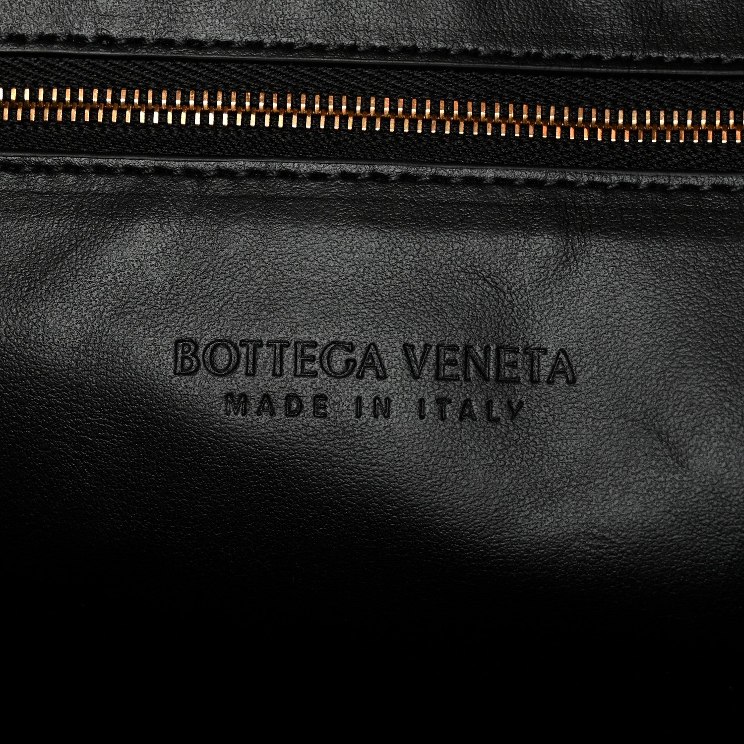 Bottega Veneta Calfskin Intrecciato Large Hop Black Black 1838583
