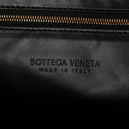 Bottega Veneta Calfskin Intrecciato Large Hop Black Black 7 of 10