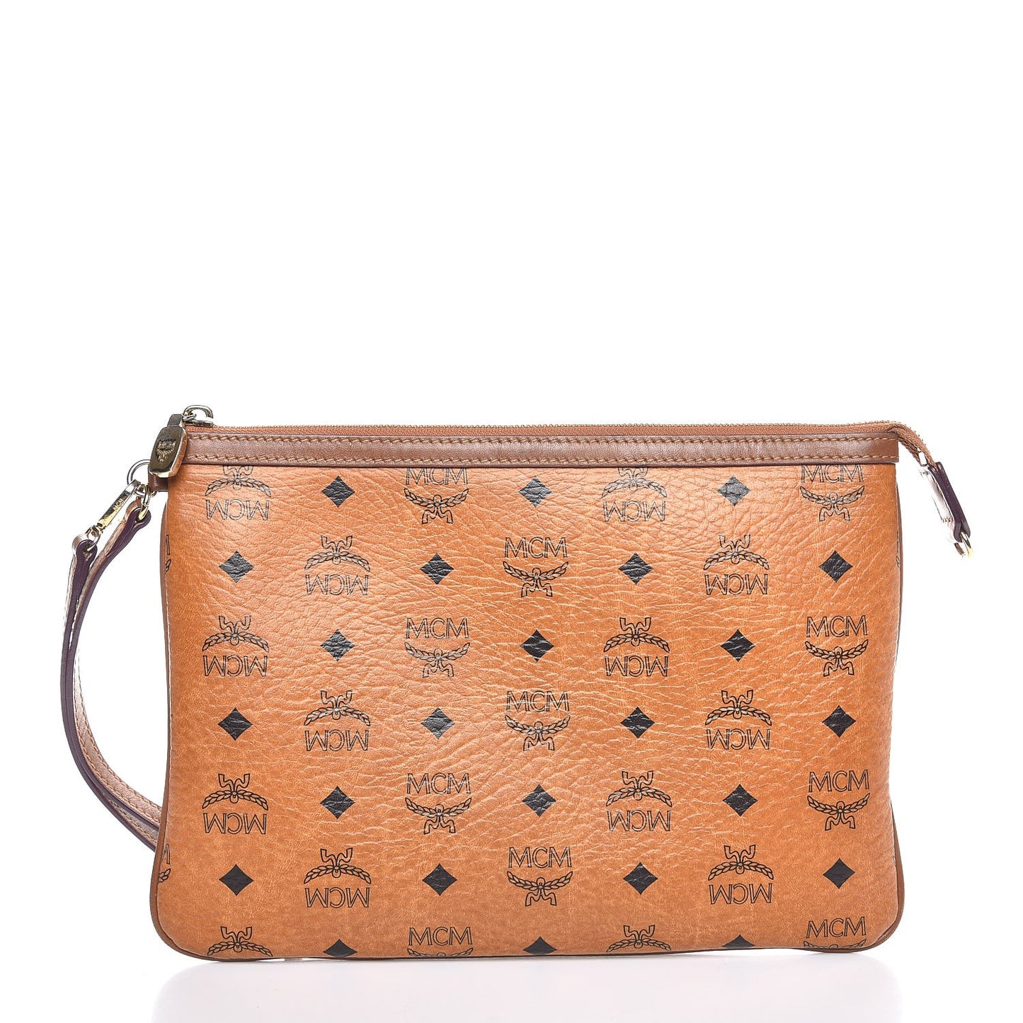 Visetos Medium Liz Reversible Shopper Tote Cognac