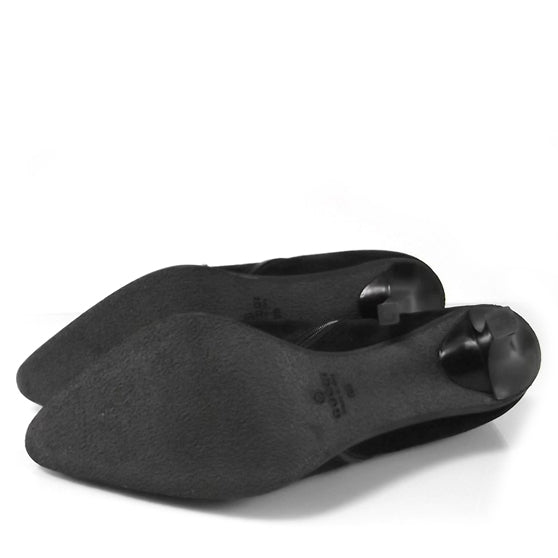 Suede Ankle Boots 8 Black